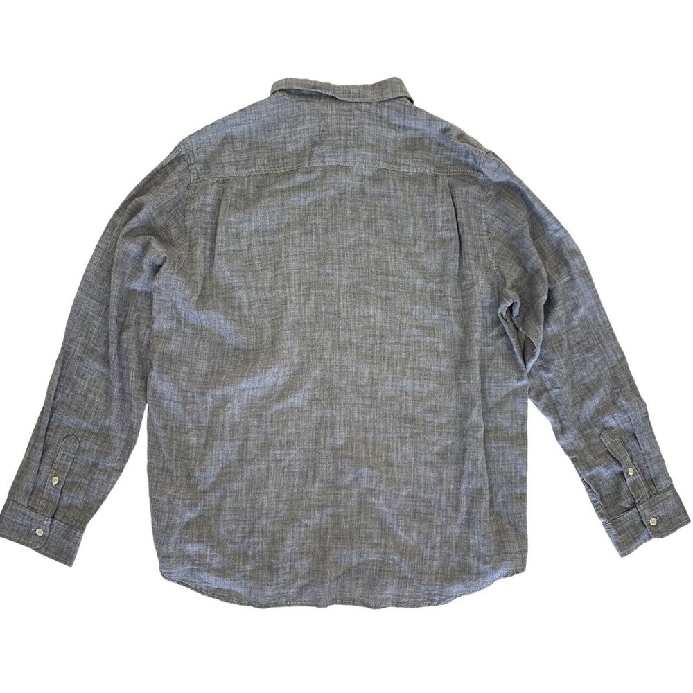 Rails Men Xxl Navy Chambray Wyatt Button Down Shi… - image 2